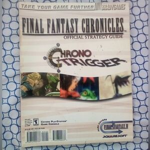 📖RARE Final Fantasy Chronicles Official Strategy Guide (with maps)🎮
